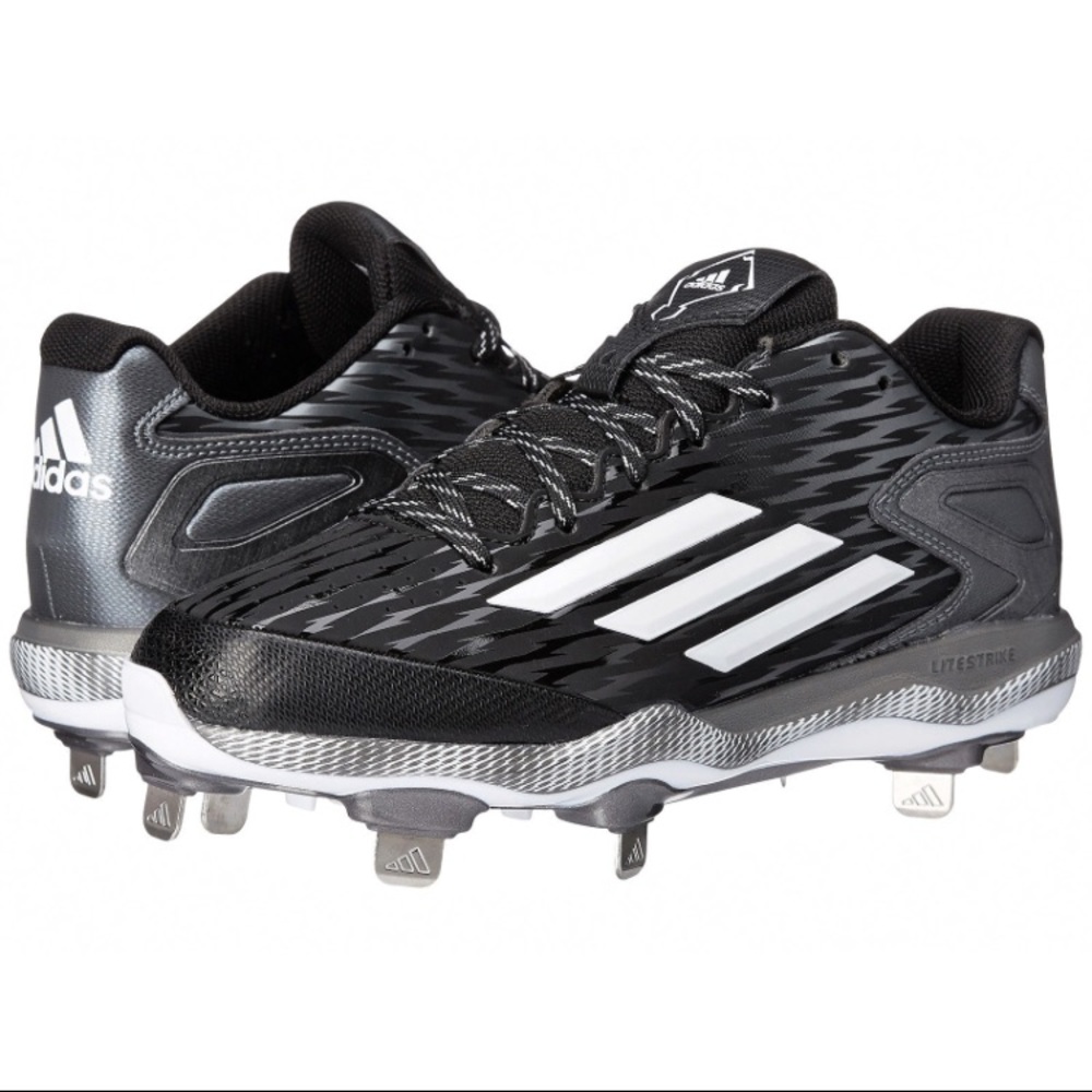 ADIDAS POWERALLEY 3 METAL BASEBALL CLEATS SIZE 13